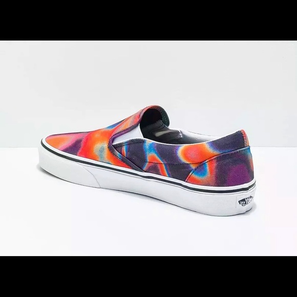 Dark Aura Slip On Vans - Picture 2 of 4